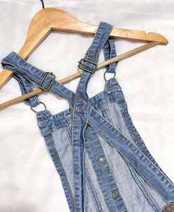 Boho Chic Denim Overall By R Mark  A