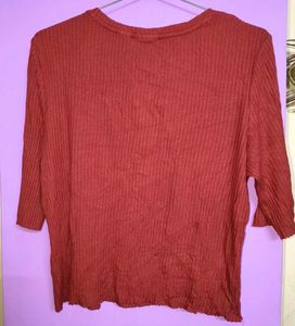 Rust Crop Top