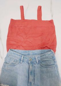 Peachy Tank TOP