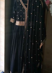 Elegant Black Kurta Set