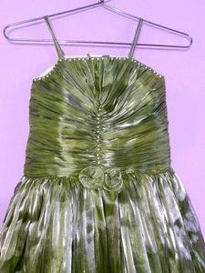 Green Party Dress