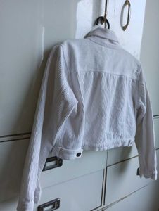 Cropped Corduroy Jacket