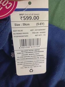 Navy Blue KG Freendz Fronk