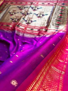 100% Pure Silk Paithani Saree