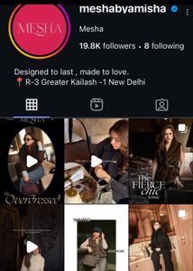 Elegant Red knit co-ord set - by amisha