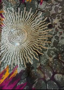 Brand New Sequence Saree With Blouse Piece