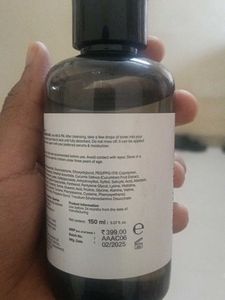 Minimalist Face Toner