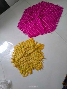 Small Table Woolen Handmade Mat