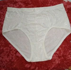 Vintage White High-Waisted Panties