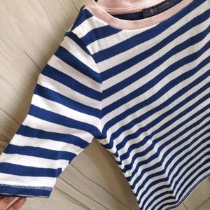 Marks And Spencers Stripped Top
