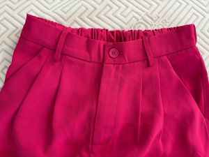 Pink Wide Leg Pants