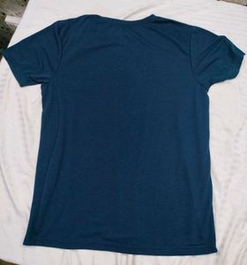 Navy Blue Patterned T-Shirt