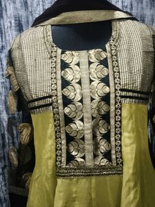 Yellow Embroidered Kurta Set