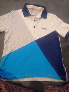 Hugo Boss Colorblock Polo Shirt