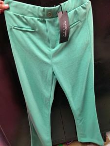 Mint Green Bootcut Trouser
