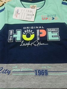 Boys T Shirt With Half Pant