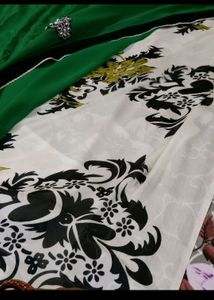 New Saree With Blouse Piece