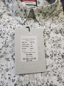 Ocean Touch Floral Print Shirt