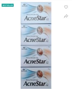 Pack Of 4 Acnestar Face Soap