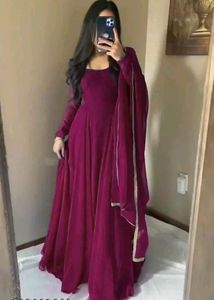 Anarkali Kurti With Dupatta