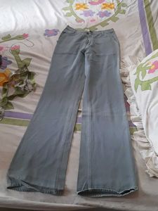 Grey Bootcut Jeans