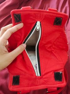Red Traditional Sling Bag
