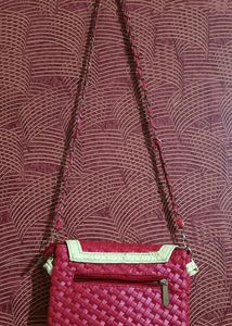Red Sling Bag