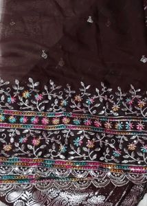 Price Drop❤️❤️ Complete New SAREE With Party Blous