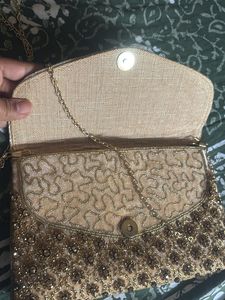 Elegant Beaded Clutch
