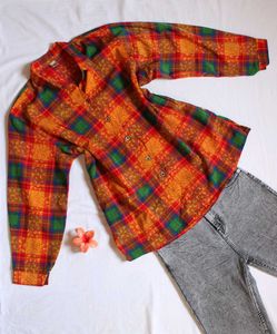 Women Checked Shirt