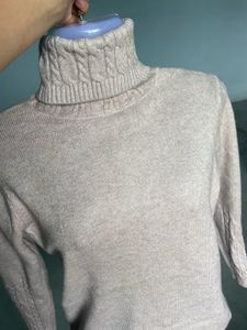 Turtleneck Knit Sweater