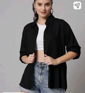 Black Oversized Shirt
