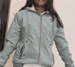 Light Blue Casual Jacket