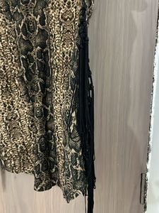 New Animal Print Designer Top For L Or Xl