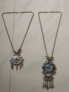 Silver Boho Necklace Set[Combo 3type Mala]🎊🥳