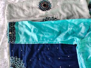 Embroidered Saree