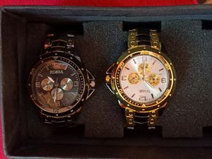 Set Of 2 Metal Watches