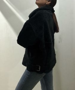 🖤Black Oversized Teddy Jacket 🖤