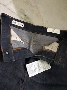 Zara Dark Wash Denim Jeans