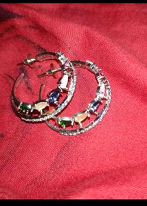 Colorful Hoop Earrings