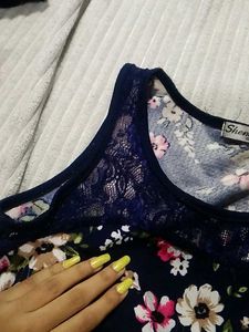 Blue Mini Dress