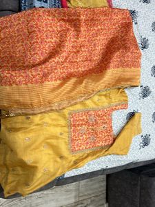 Chanderi Suit Set