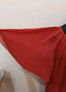 Elegant Red Maxi Dress