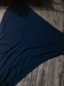 Peacock Blue Umbrella Dress