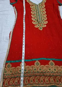 Gorgeous Embroidered Indian Outfit