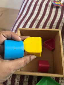 Wooden Ikea  Shape Sorter House
