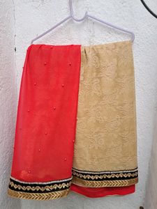 Half And .Half Saree