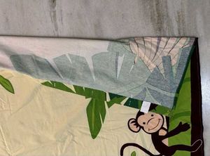 Jungle Monkey Print Curtain