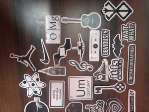 42 Aesthetic Design Laminated Stickers
