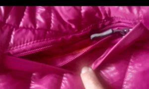 Padded winter jacket with hoodie